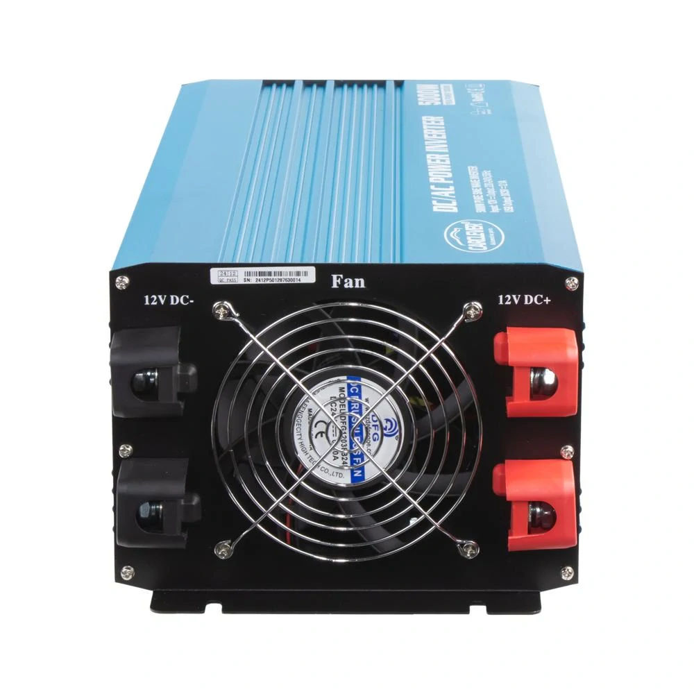 Sinusový měnič napětí z 12-24/230V + USB, 5000W