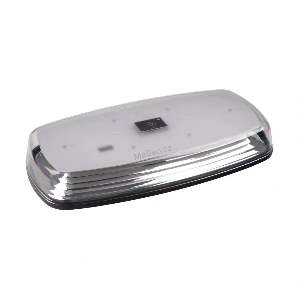 AKU LED rampa oranžová+bílá, APP, magnet, 12-24V, 304mm, ECE R65 R10