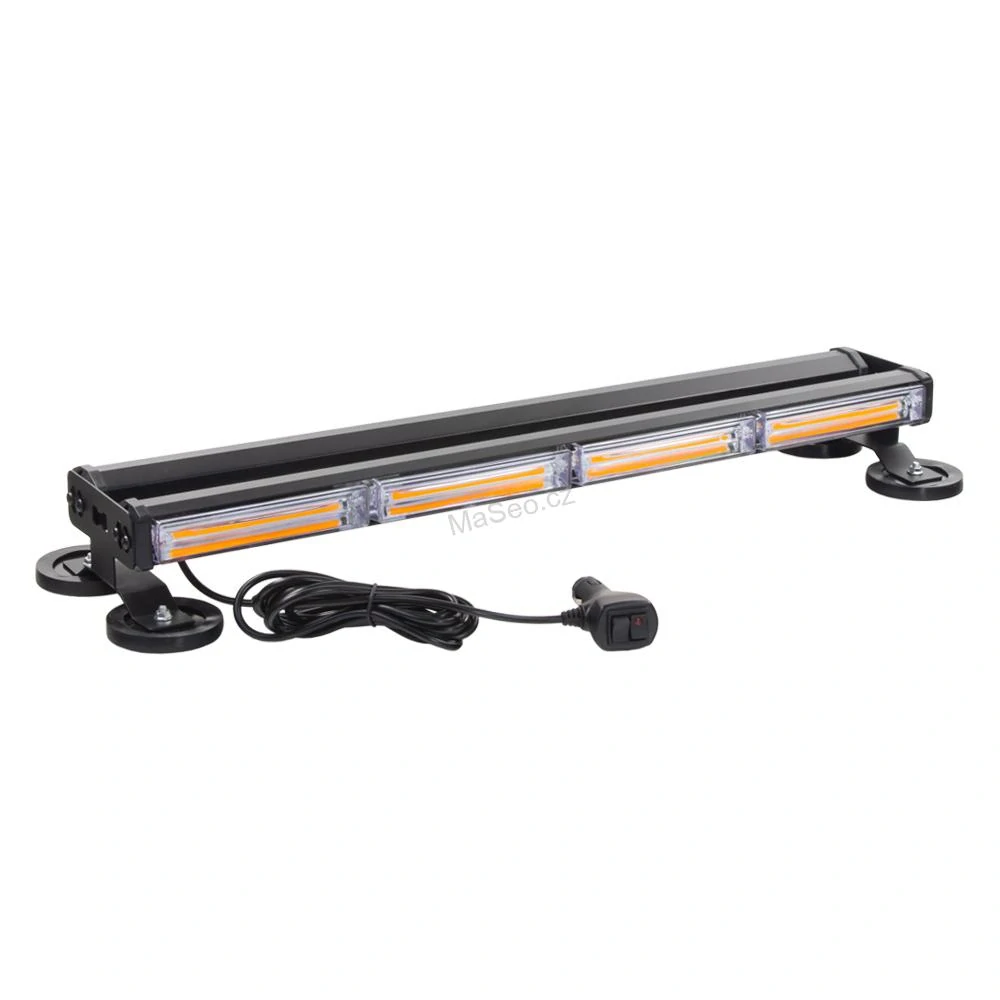 LED alej 12-24V, 600mm oranžová, 4xCOB LED, dual