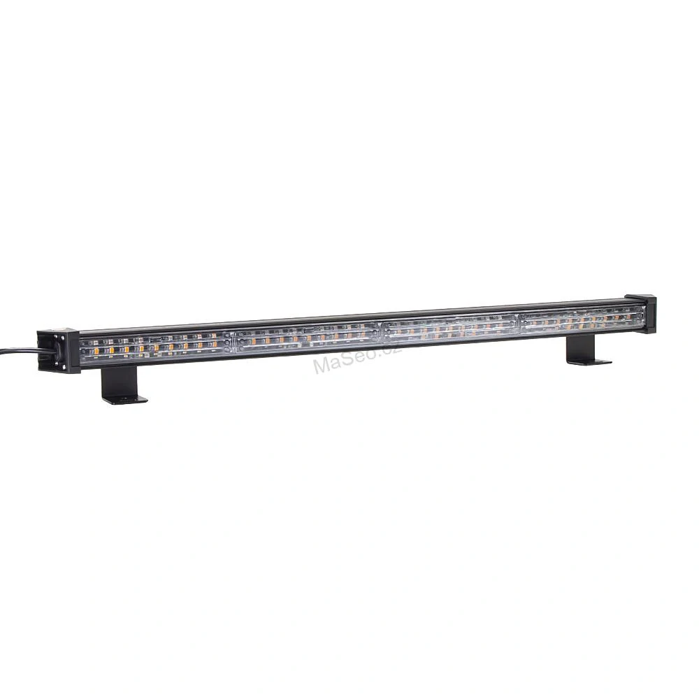 LED alej voděodolná (IP67) 12-24V, 36x LED 1W, oranžová 628mm, ECE R65