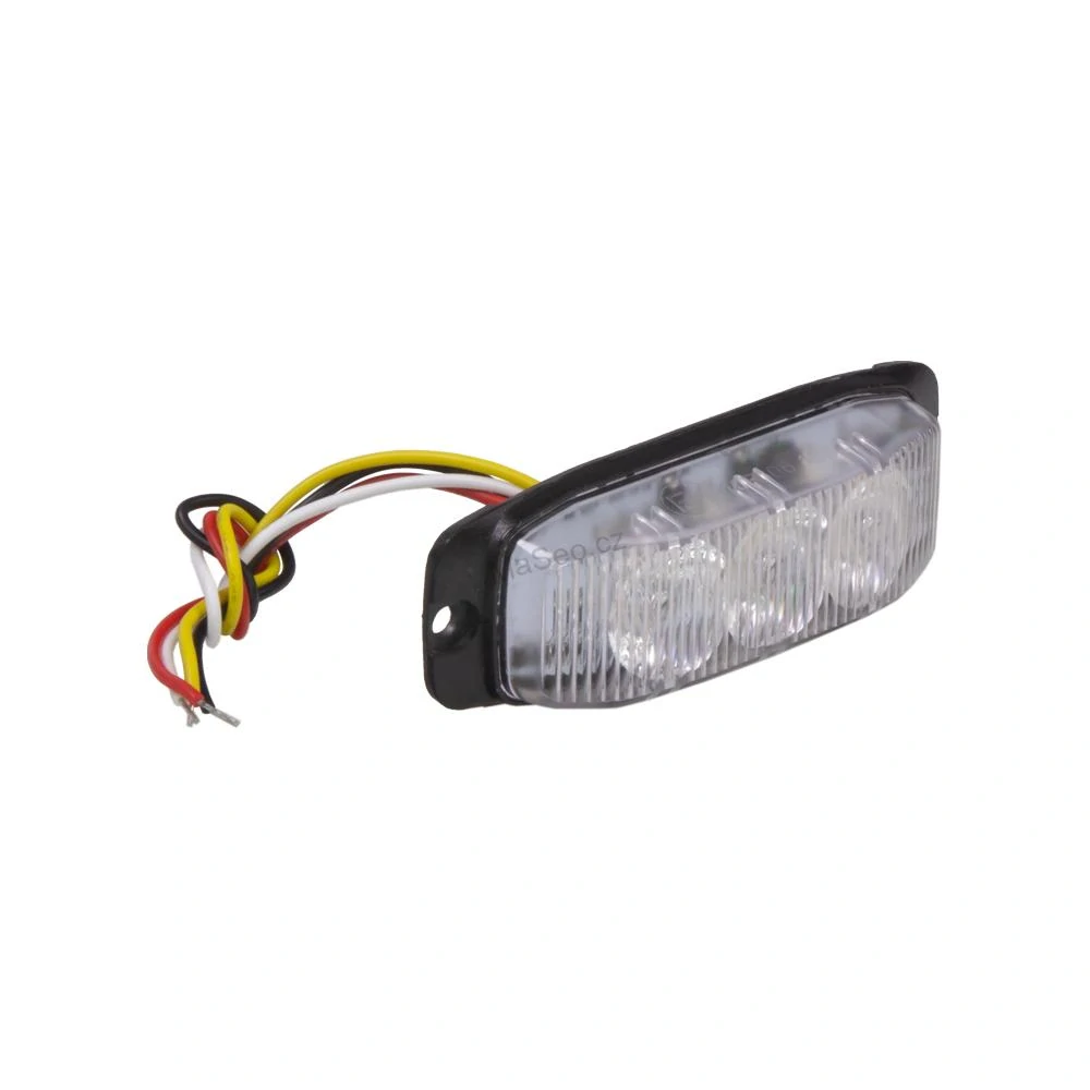 PROFI SLIM výstražné LED světlo vnější CH-01, oranžové, 12-24V, ECE R65