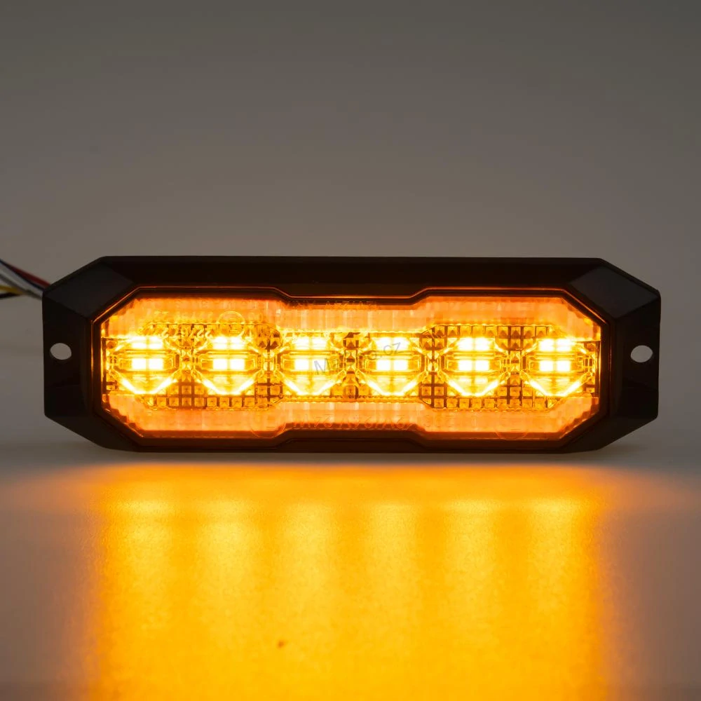 PROFI výstražné/zadní LED světlo, oranžové + červené, 12-24V, ECE R65