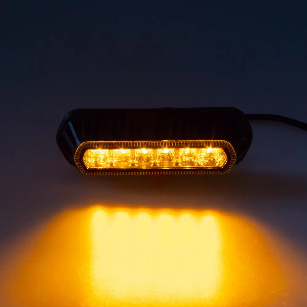 PROFI výstražné LED světlo vnější 911-621, oranžové, 12-24V, ECE R65