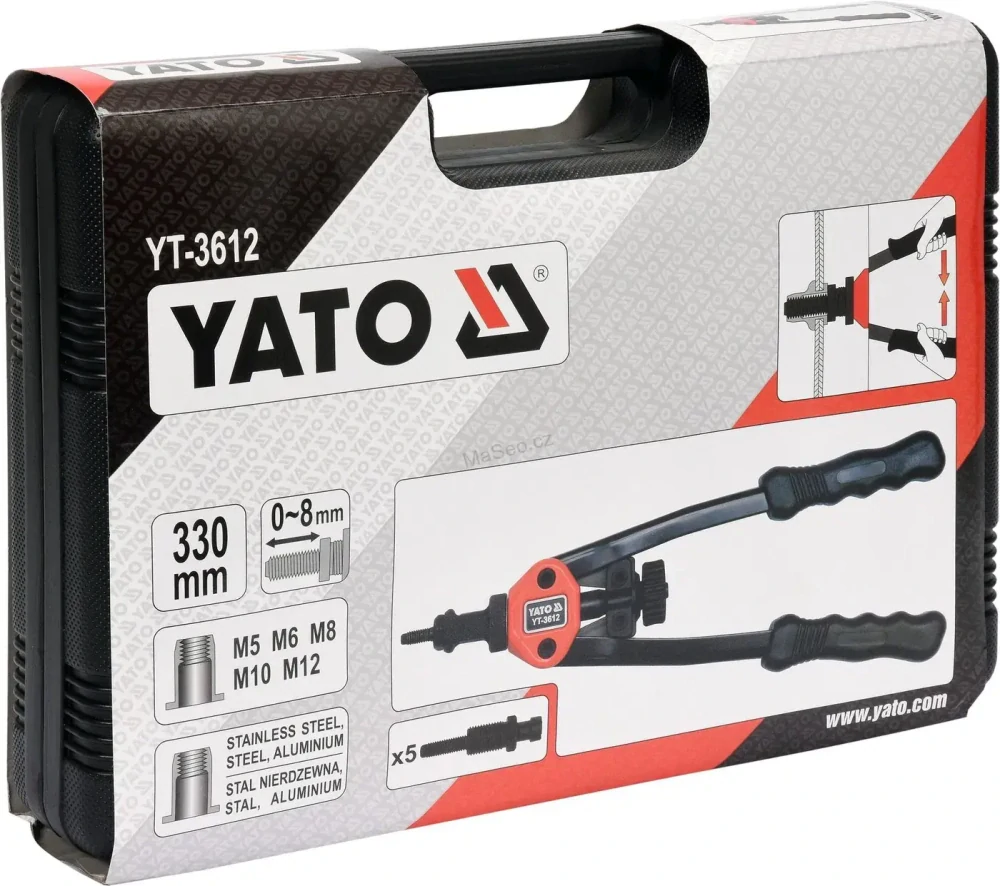 YATO Nýtovací kleště pákové M3-M10 330 mm