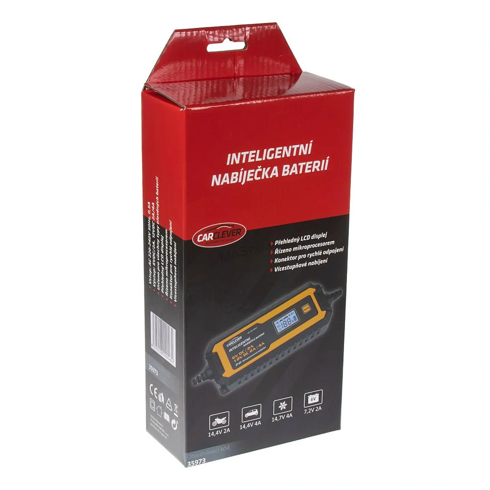 Autonabíječka CARCLEVER 6V/2A & 12V/4A