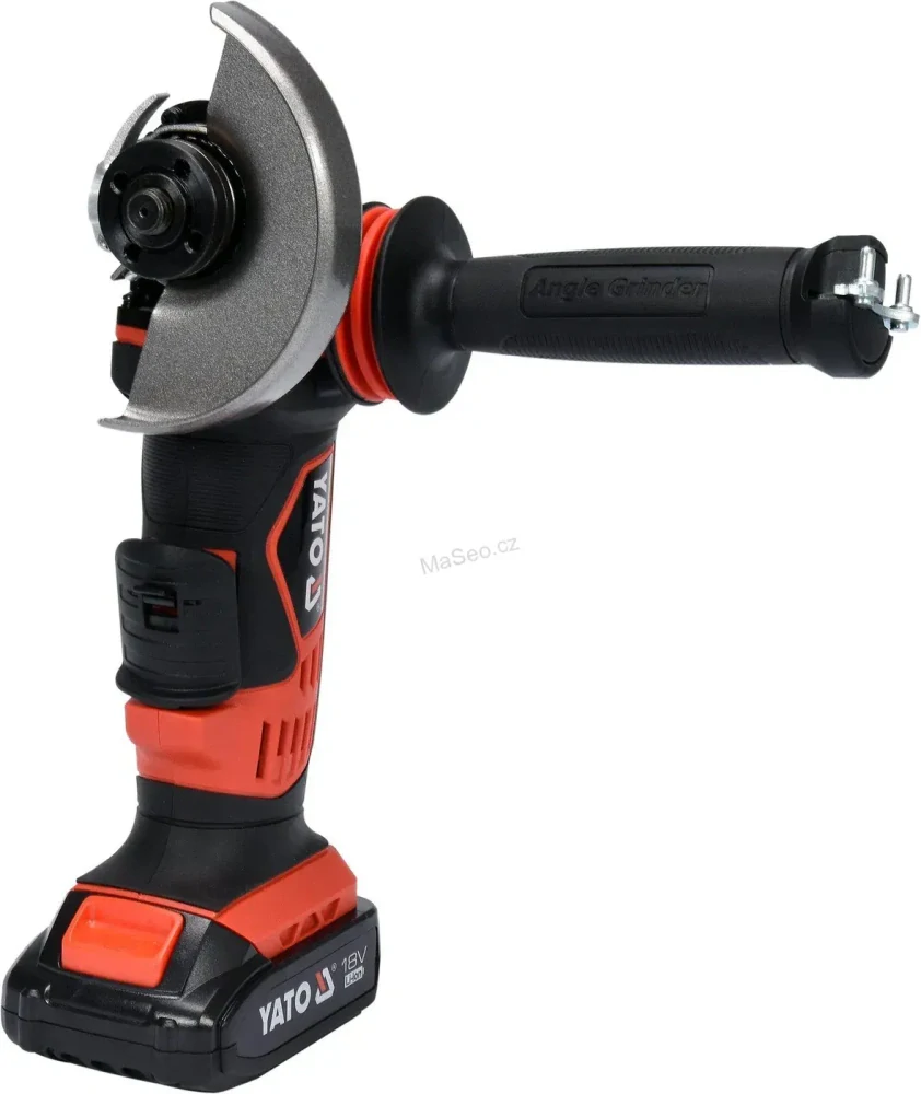YATO Úhlová bruska AKU 125 mm 18V v sadě