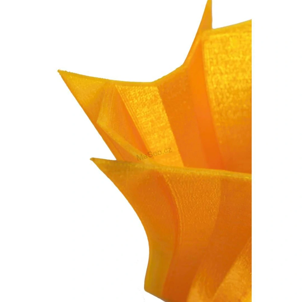 PETG - Transparentní Žlutá 1,75 mm; 1 kg