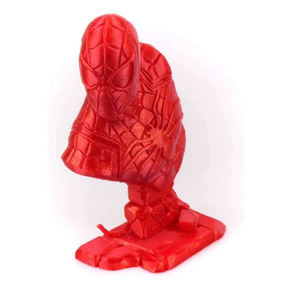 PETG - Transparentní Červená 1,75 mm; 1 kg