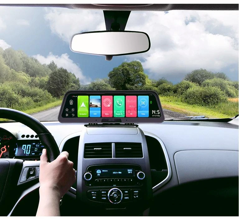 Android GPS navigace - DVR kamera XtechNavi GX96AN, 9.6", 16GB, Navigator Lifetime