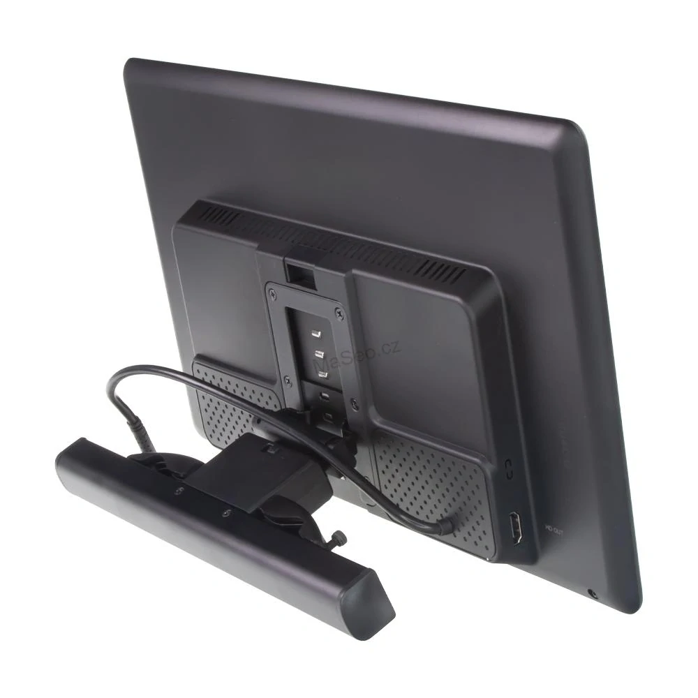 LCD monitor 14" OS Android/USB/SD/HDMI in/out/Bluetooth s držákem na opěrku