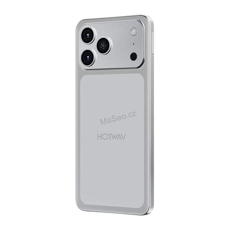 Smartphone HOTWAV A17 Pro Max (stříbrný)