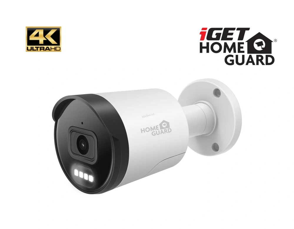 iGET HOMEGUARD HGNVK88504 - PoE 4K UltraHD NVR CCTV 8CH + 4x kamera