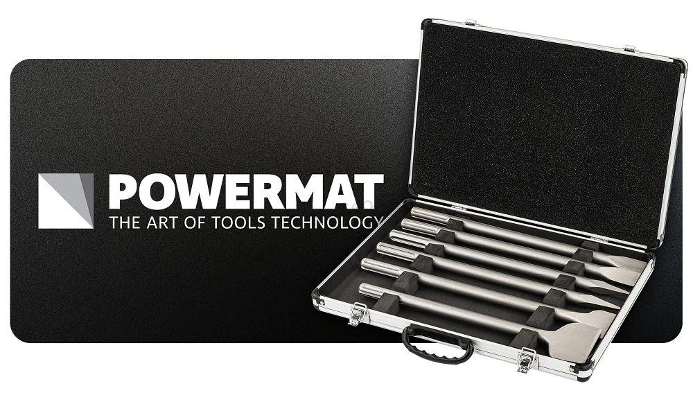 Sada sekáčů SDS Max Powermat PM-ZD-6T
