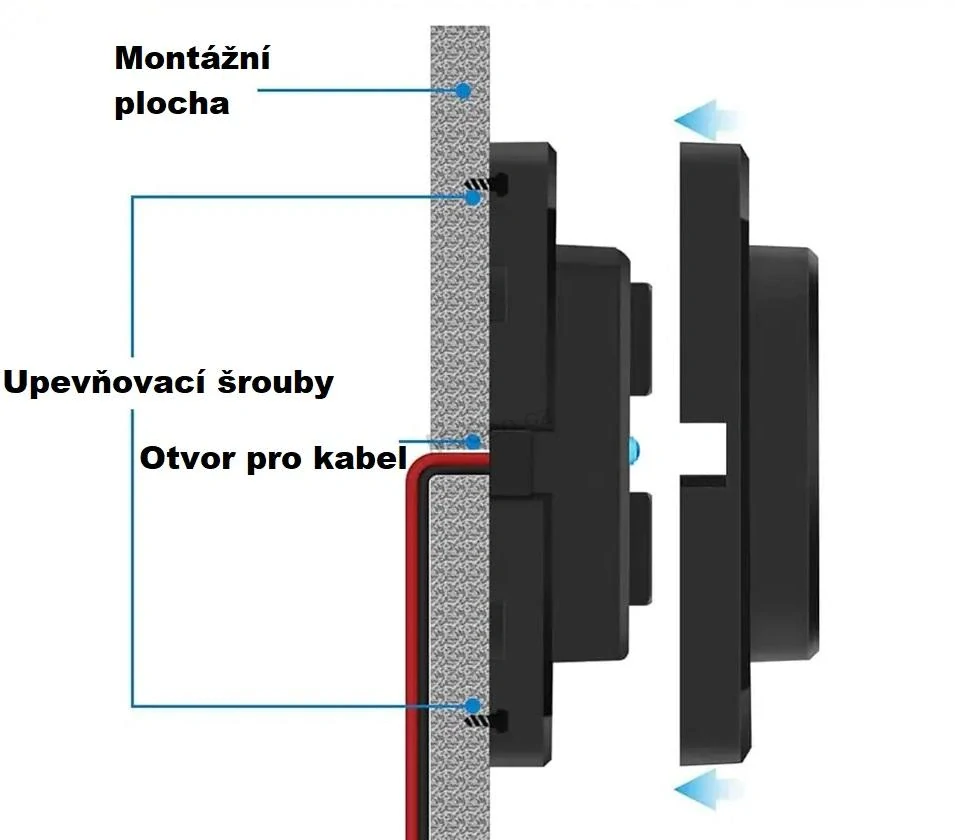 2x USB QC3.0 zásuvka 12/24V, montáž na povrch