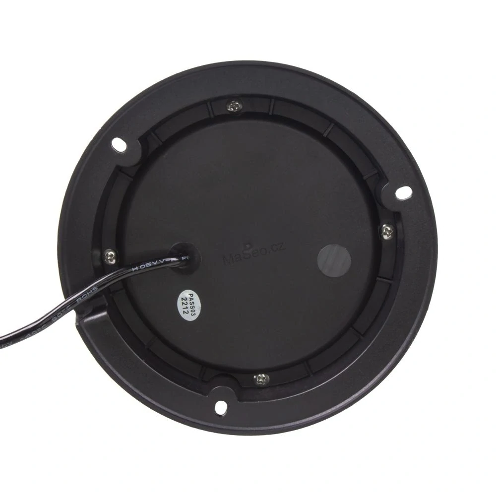 LED maják, 12-24V, 18x1W modrý, pevná montáž, ECE R65 R10