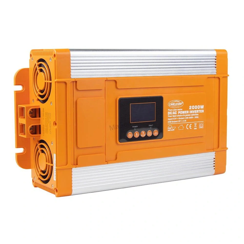 Sinusový měnič napětí z 24/230V, 2000W/displej