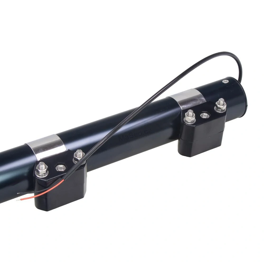 LED maják, 12-24V, 12x3W oranžový s teleskopickou tyčí na motocykl wl 152tt, ECE R65 R10