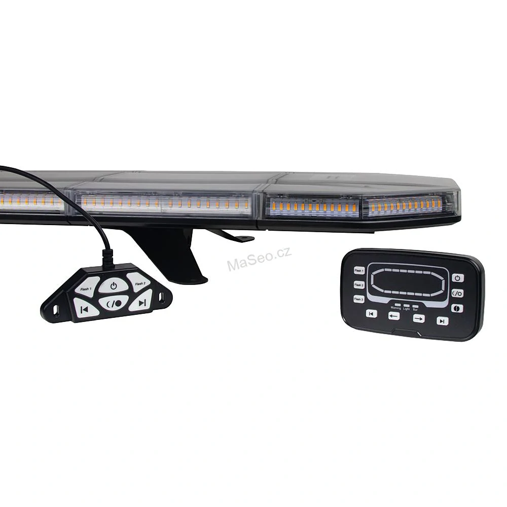 LED rampa 1224mm, oranžová sre6, 12-24V, 234x1W LED, ECE R65