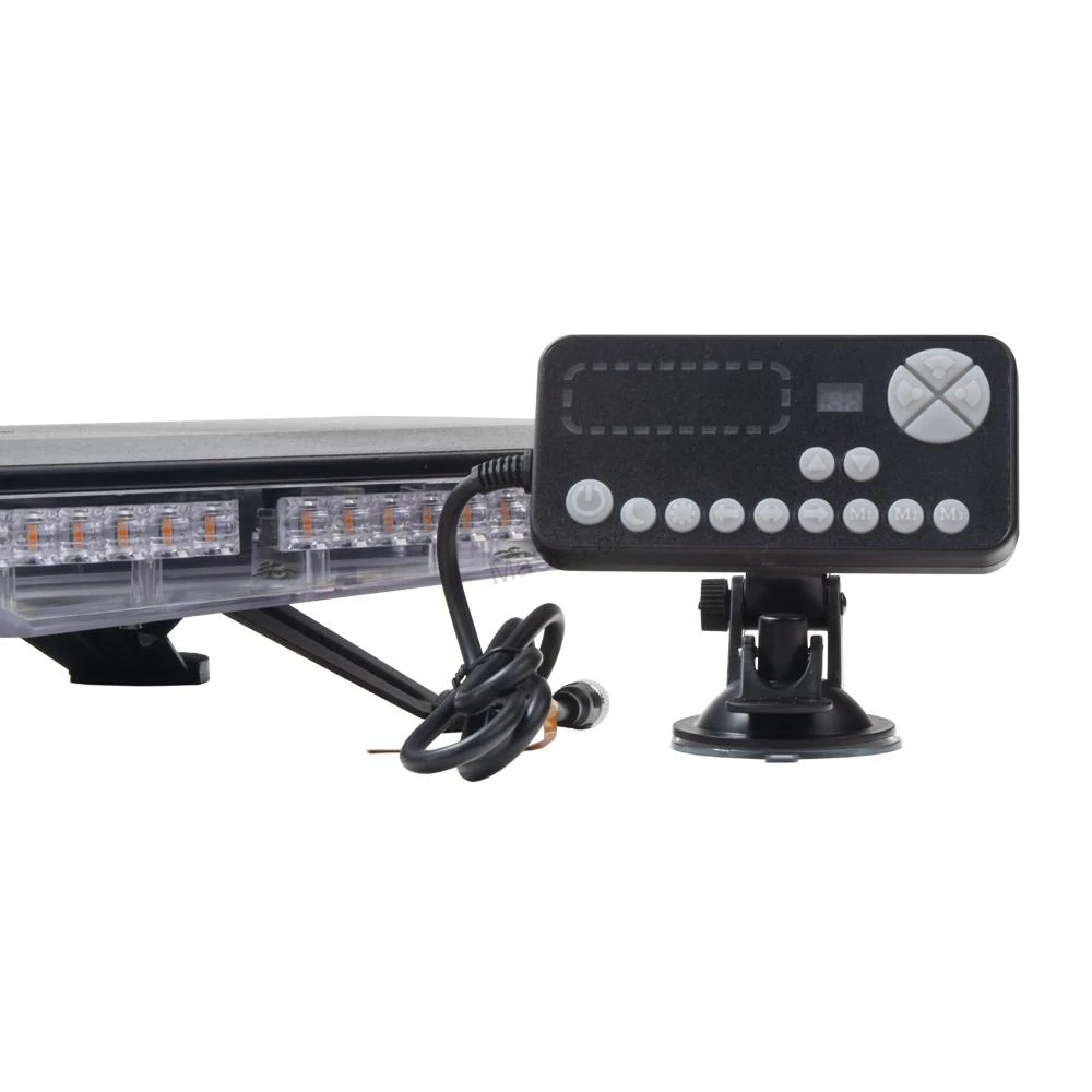 LED rampa 1568mm, oranžová, 12-24V, 204xLED, ECE R65