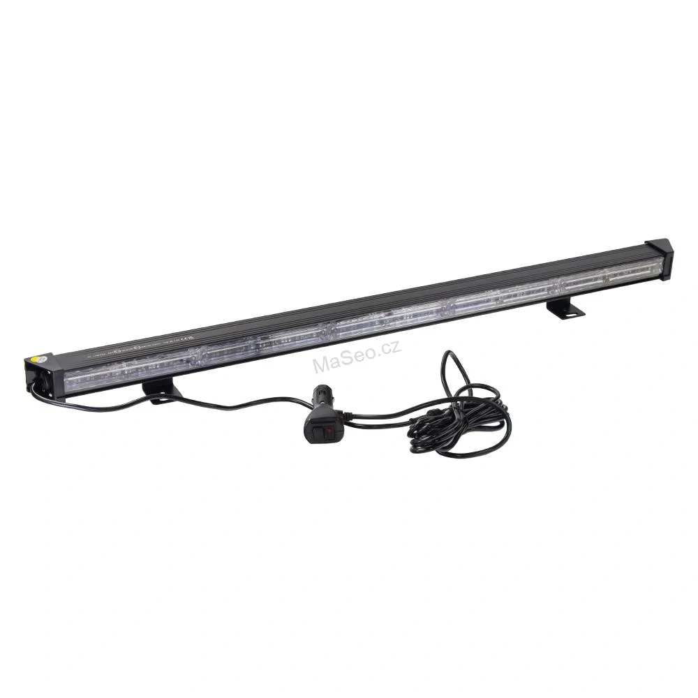 LED alej voděodolná (IP67) 12-24V, 45x LED 1W, oranžová 772mm, ECE R65