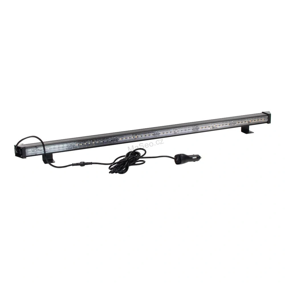 LED alej voděodolná (IP67) 12-24V, 54x LED 1W, oranžová 916mm, ECE R65