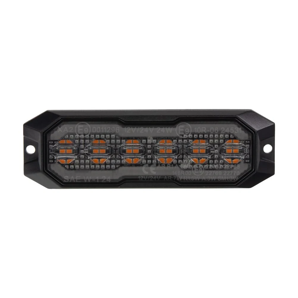 PROFI výstražné/boční LED světlo, oranžové + oranžové, 12-24V, ECE R65