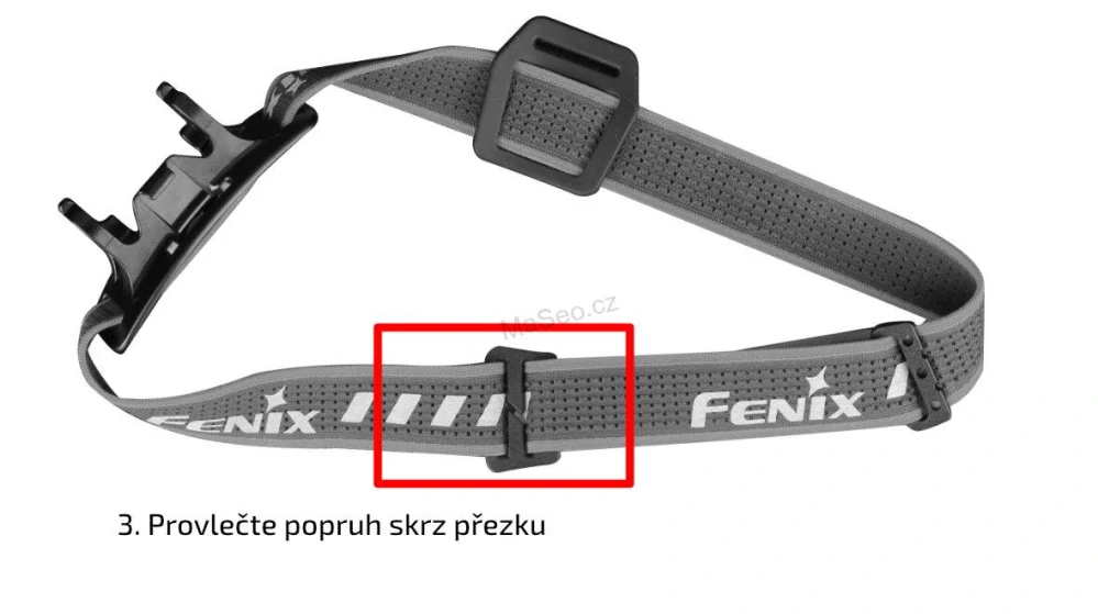 Sada černých popruhů AFH-02