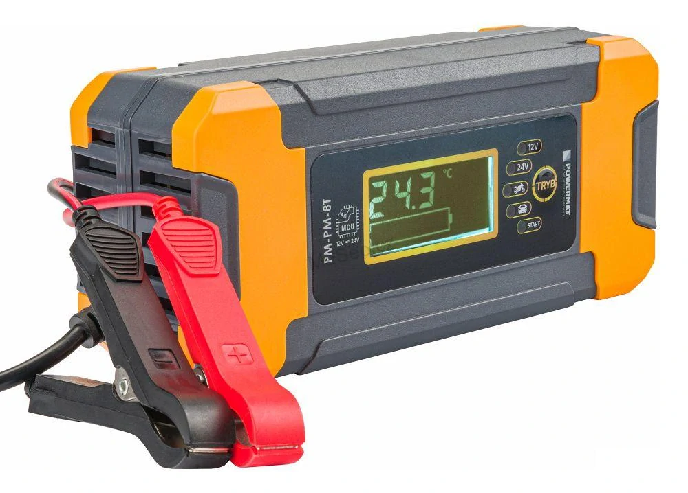 Nabíječka baterií s mikroprocesorem 12/24V PM-PM-8T