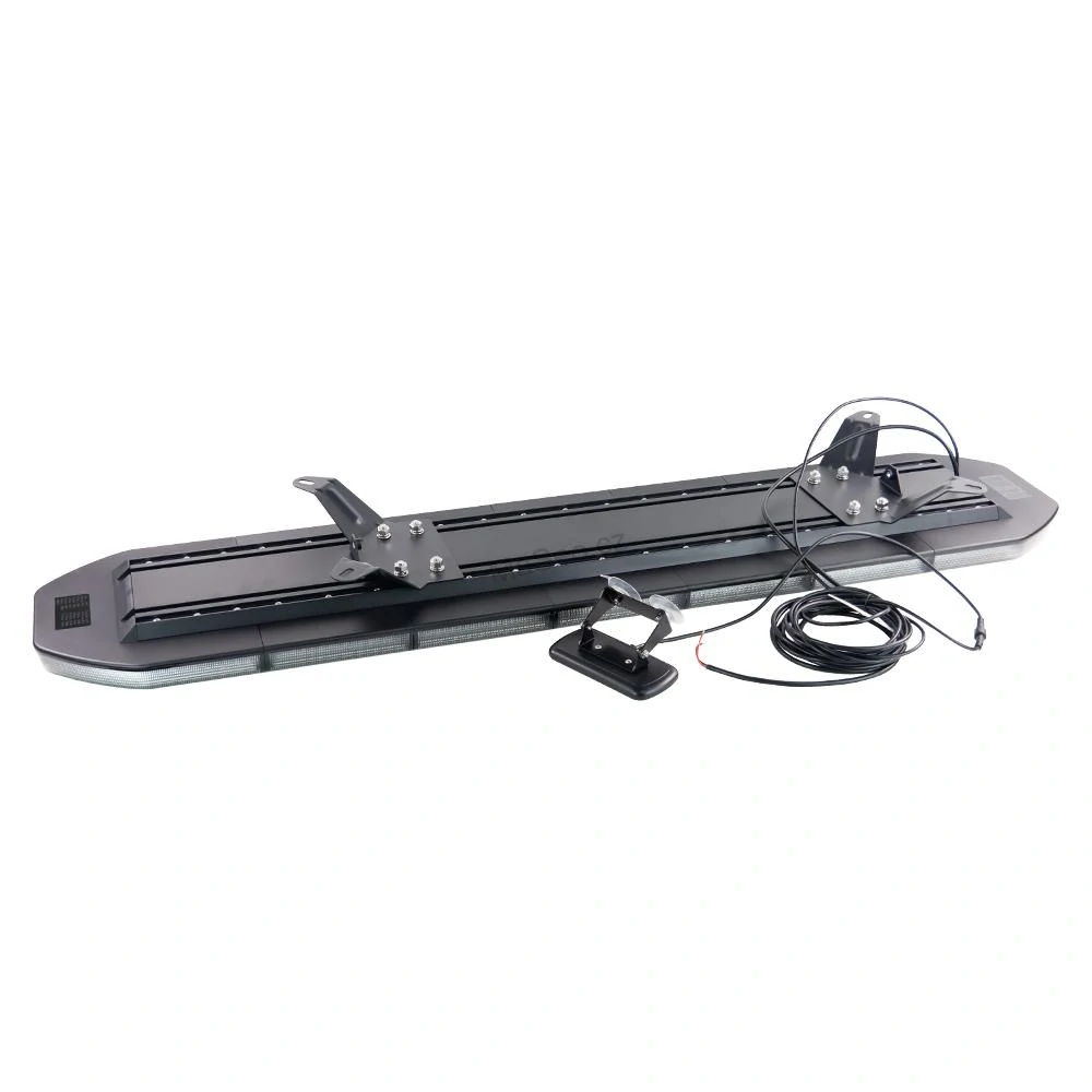 LED rampa 1200mm, oranžová, 12-24V, ECE R65 + ovladač
