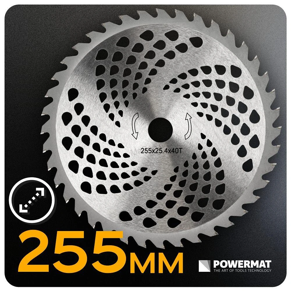 NŮŽ PRO BENZÍNOVÝ KŘOVINOŘEZ PM-TTDK-40Z255M