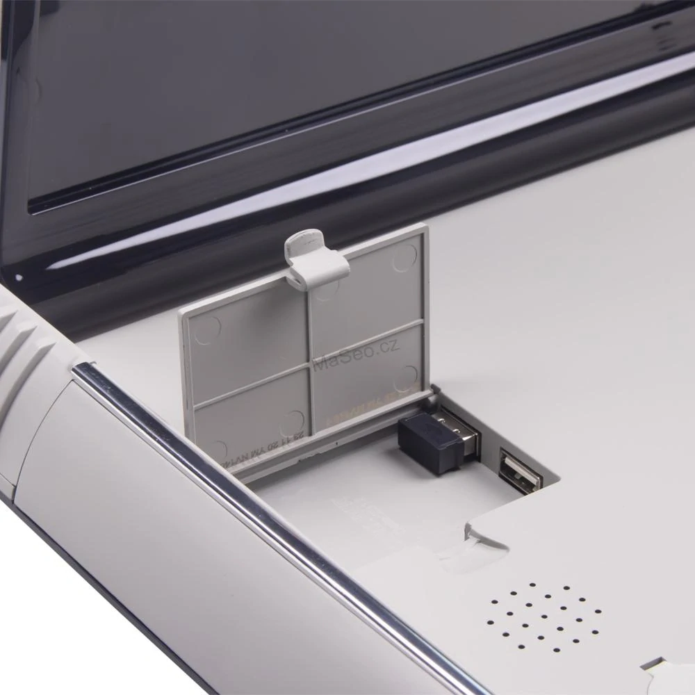 Stropní LCD monitor 13,98" s OS. Android USB/HDMI/IR/FM, dálkové ovládání se snímačem pohybu,