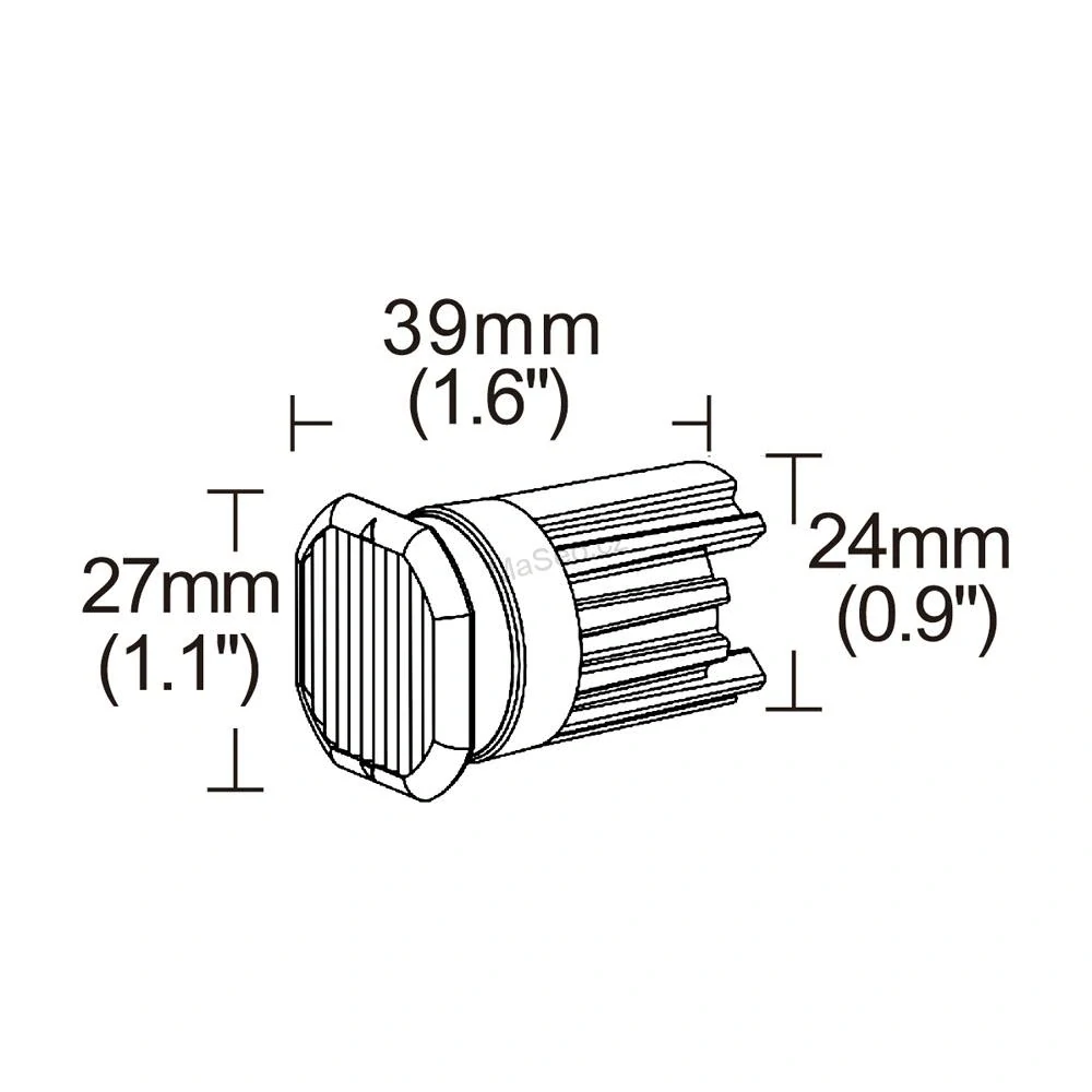 PROFI výstražné LED světlo vnější oranžové kf310, 12-24V, ECE R65