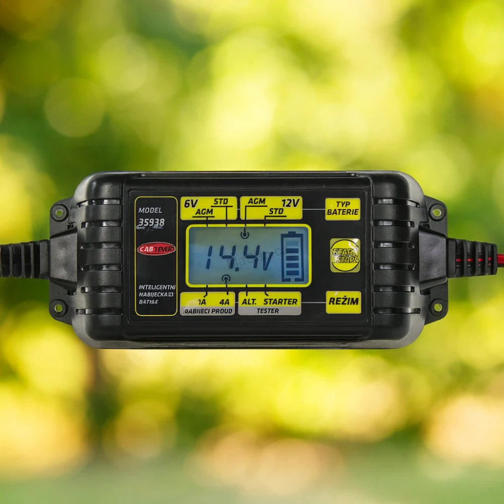 Autonabíječka CARCLEVER 6V & 12V/4A