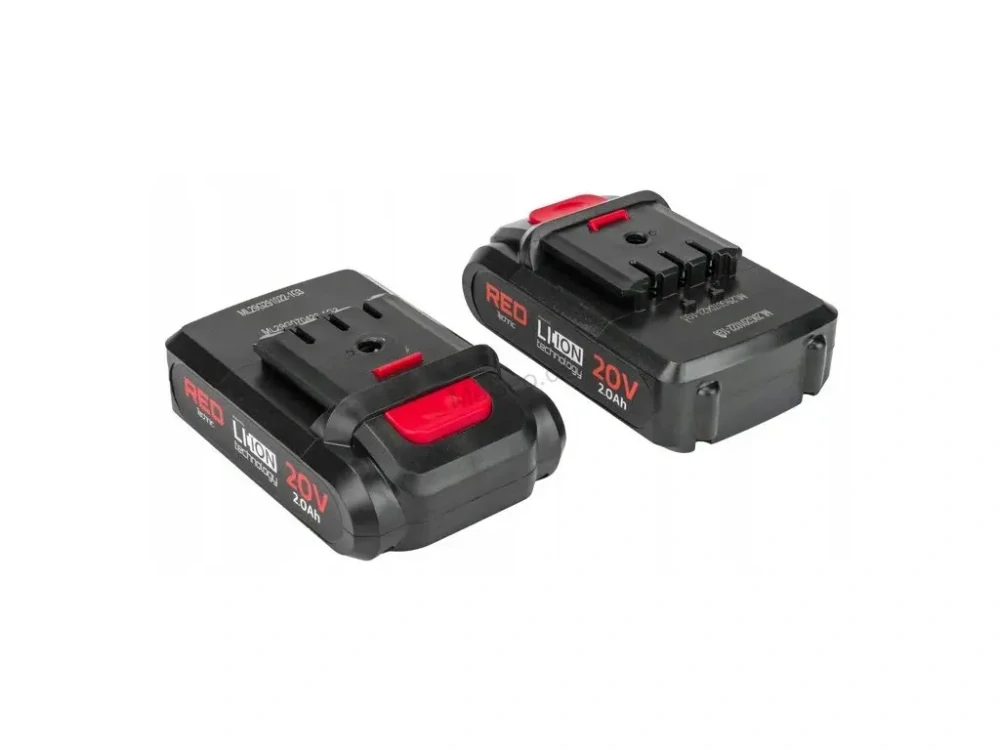 Aku šroubovák, vrtačka, LCD, 2 baterie LI-ION 20V, kufřík + příslušenství RTWA0033 POWERMAT