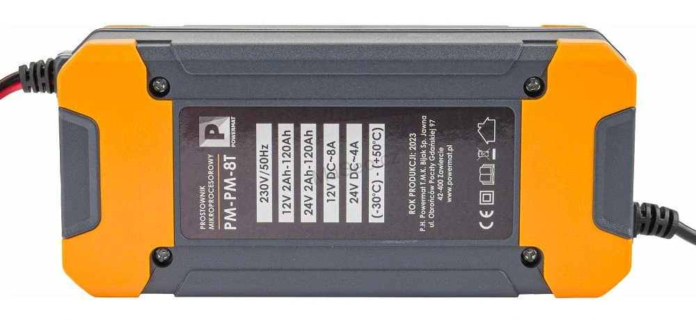 Nabíječka baterií s mikroprocesorem 12/24V PM-PM-8T