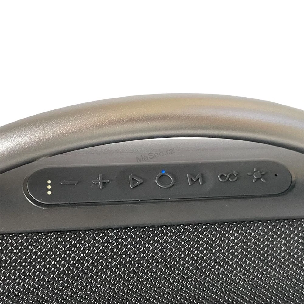 CARCLEVER bezdrátový Bluetooth reproduktor, voděodolný USB, AUX, MIC, TWS, IPX5