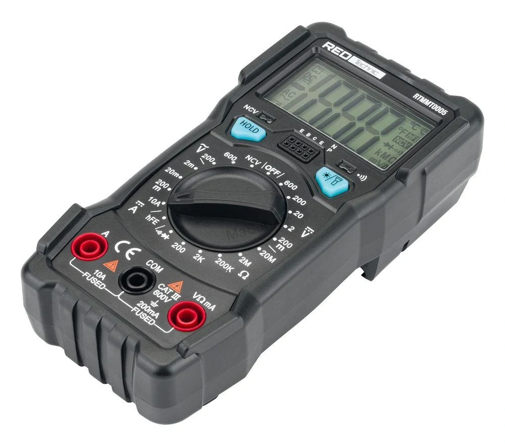 Digitální multimetr Red Technic RTMMT0005 600V