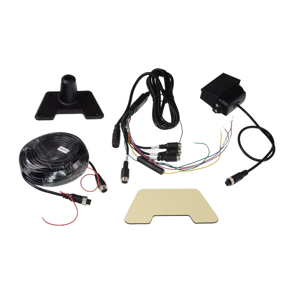 Set monitor 10,36" 4x 4PIN s Apple CarPlay, Android auto, Bluetooth, DVR, BSD, + kamera + 15m kabel