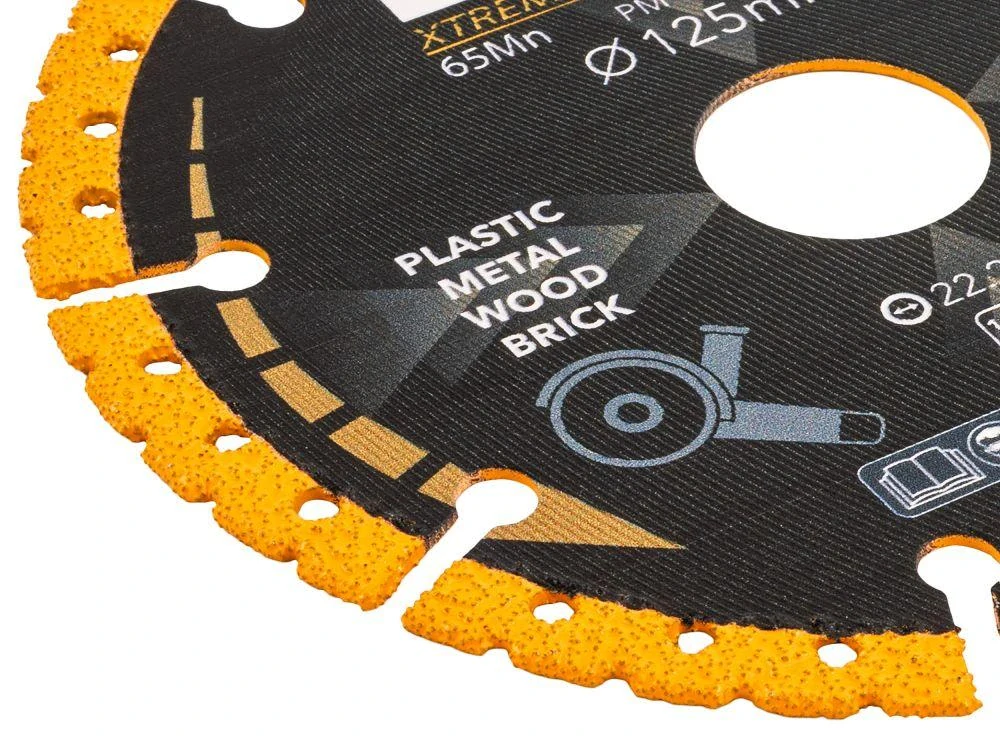 UNIVERZÁLNÍ DIAMANTOVÝ KOTOUČ 125 MM PM-TDCS-1252T