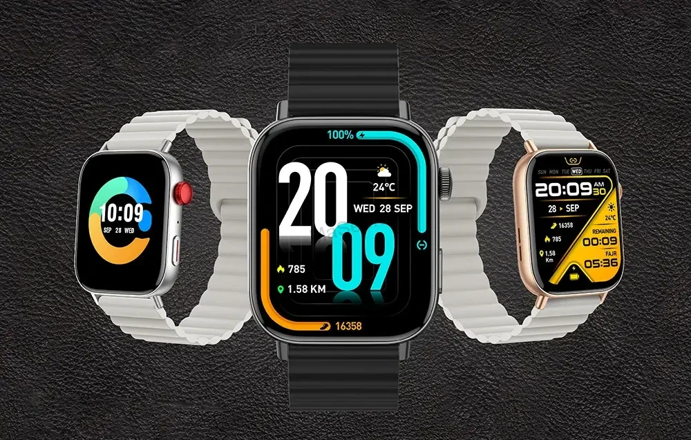 Colmi C8 Max smartwatch with magnetic strap (black)