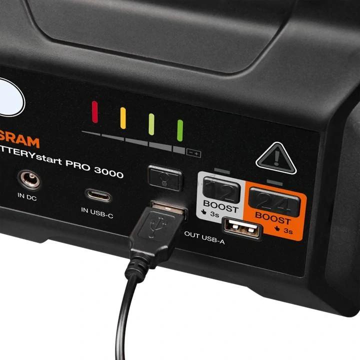 OSRAM Startovací zdroj (JumpStarter) 36400mAh / 134 Wh / 500A / 2500A, 12 / 24V