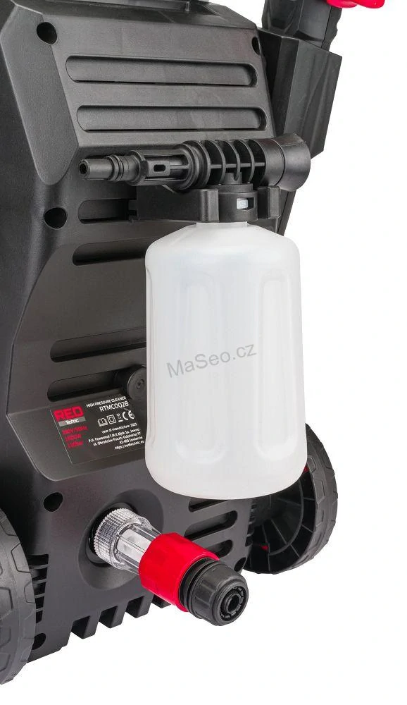 Vysokotlaký čistič 1600W Turbo Red Technic RTMC0028