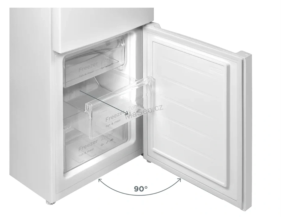 CONCEPT Lednice s mrazákem LK2347wh