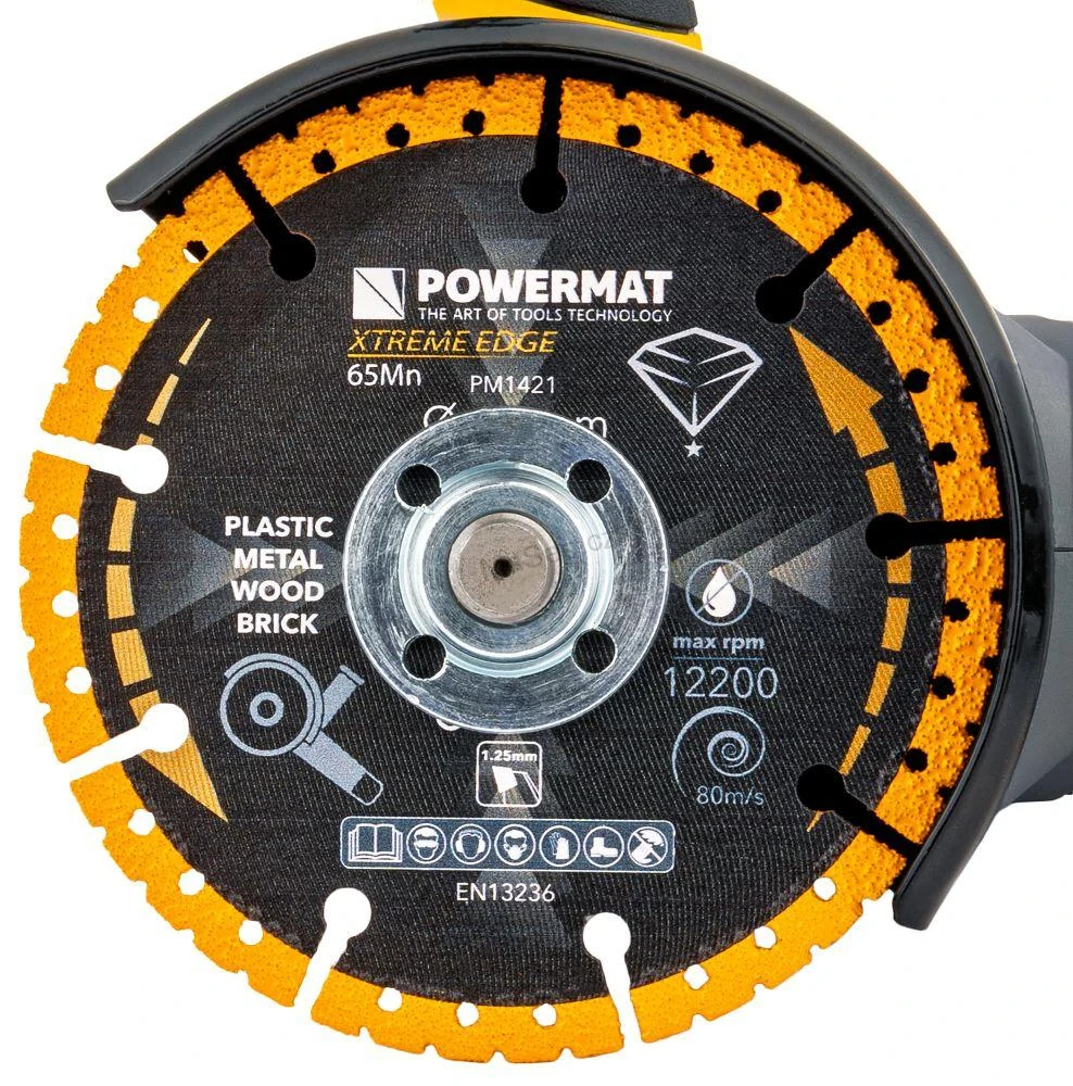 UNIVERZÁLNÍ DIAMANTOVÝ KOTOUČ 125 MM PM-TDCS-1252T