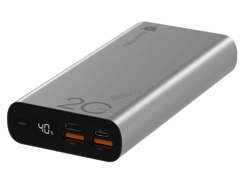 Navitel Power Banka PWR20 AL silver