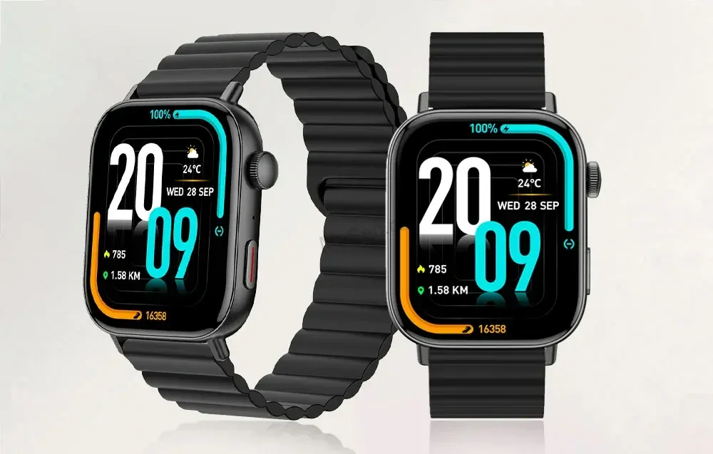 Colmi C8 Max smartwatch with magnetic strap (black)