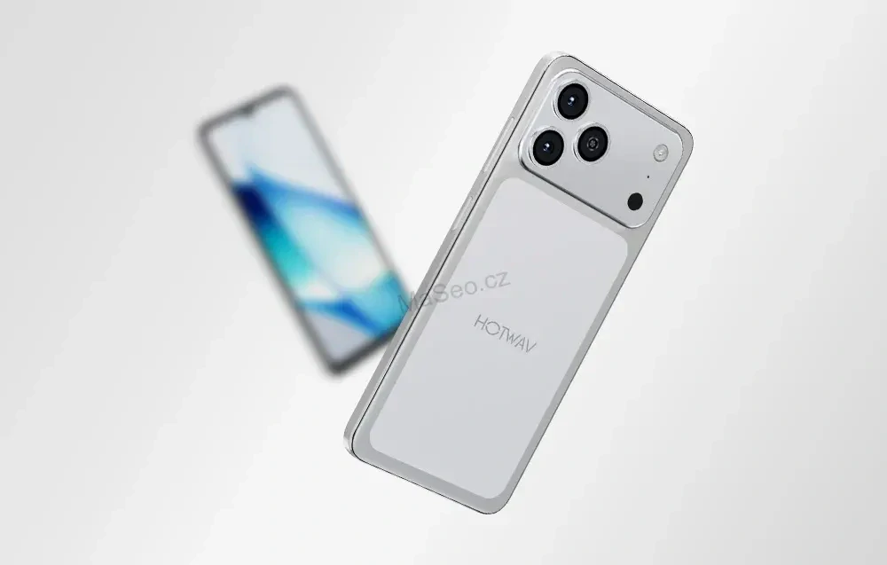 Smartphone HOTWAV A17 Pro Max (stříbrný)