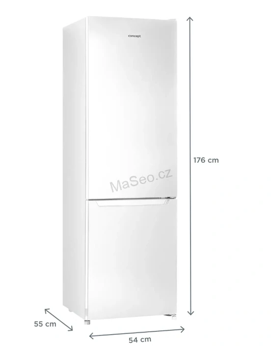 CONCEPT Lednice s mrazákem LK3354wh