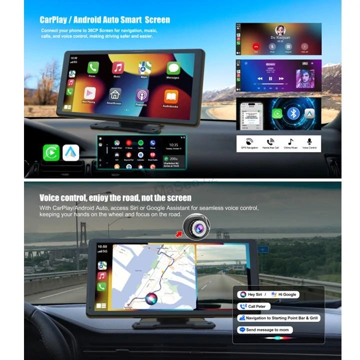 SET bezdrátový digitální kamerový systém + 2 senzory v SPZ se solárním napájením a monitorem 10,36"