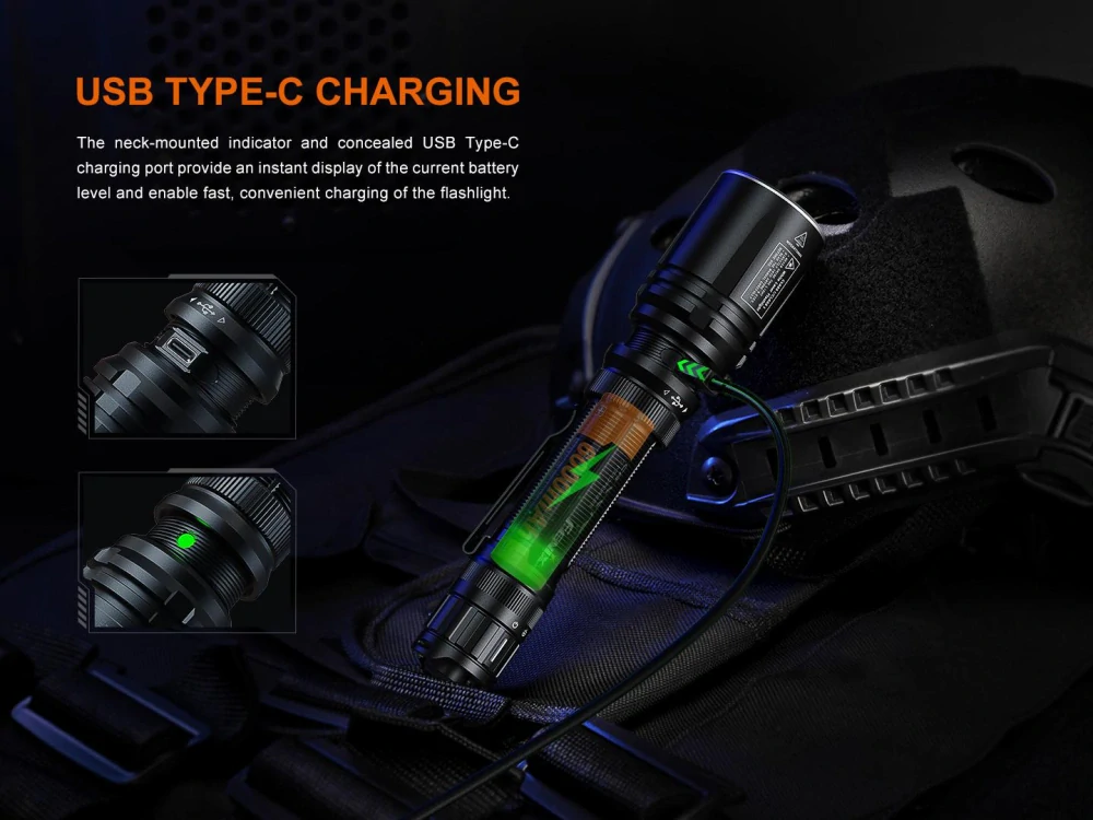 Nabíjecí laserová svítilna Fenix TK30R